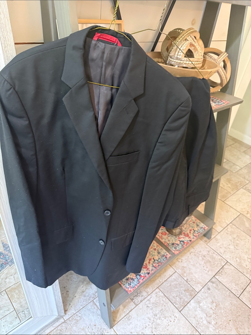 Alfani Black Men's Two-Button Suit Jacket - Picture 3 of 7